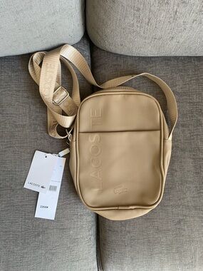 LACOSTE unisex crossbody shoulder Bag purse NWT